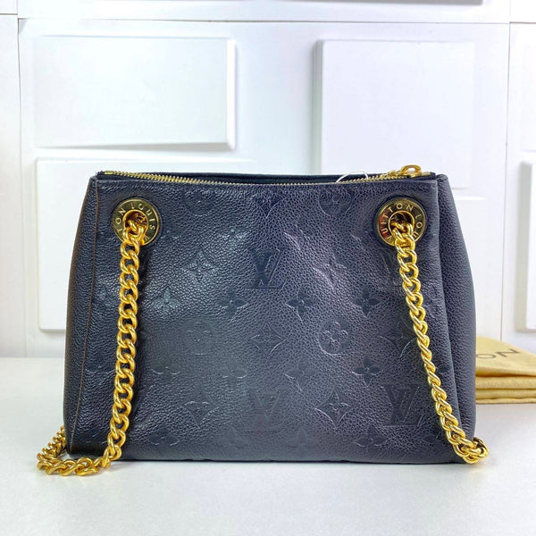 【TikTok Livestream】Louis Vuitton/ LV Surene BB Empreinte Chain Black GIA0606