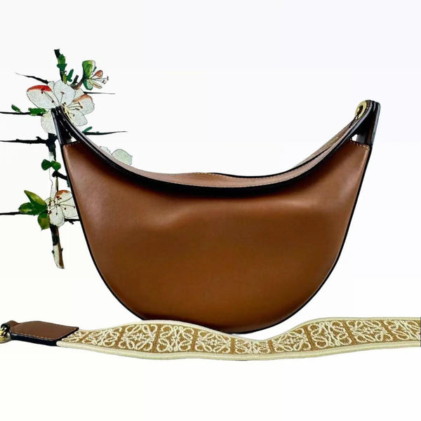【TikTok Livestream】Loewe Luna Small Caramel Shouulder Bag