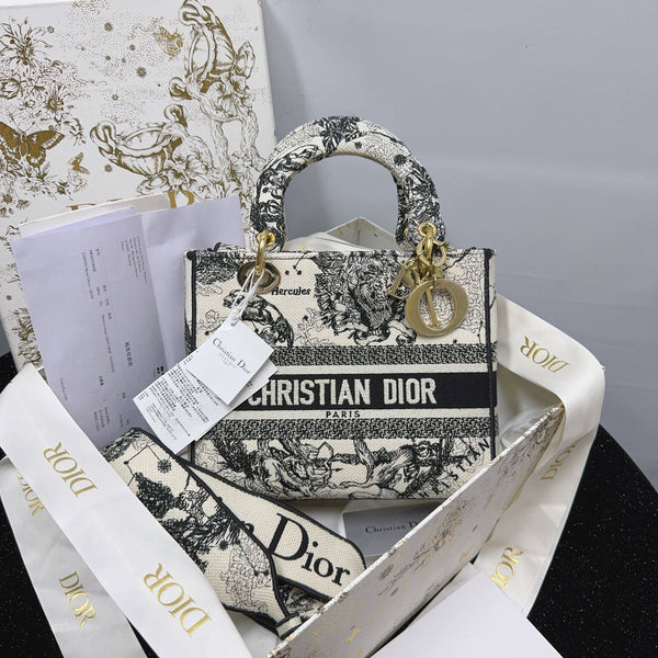 【TikTok Livestream】Dior/CD LadyDior D-Lite Medium