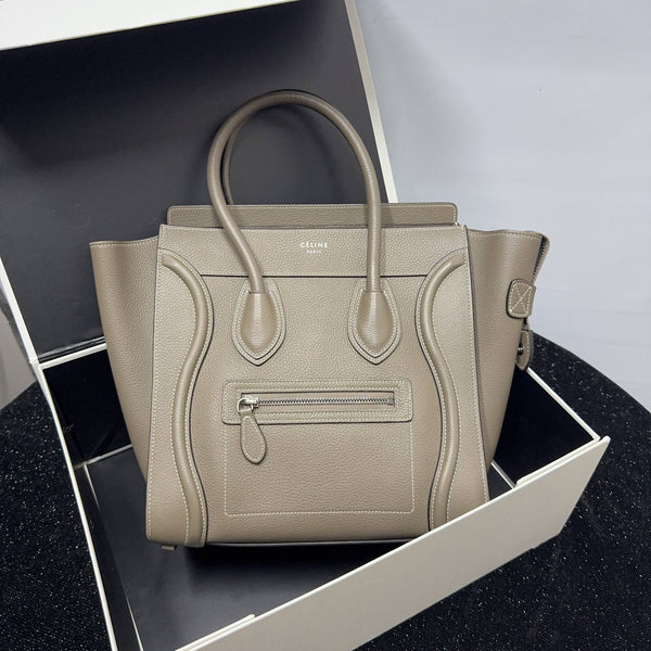 【TikTok Livestream】Celine Luggage Micro Grey