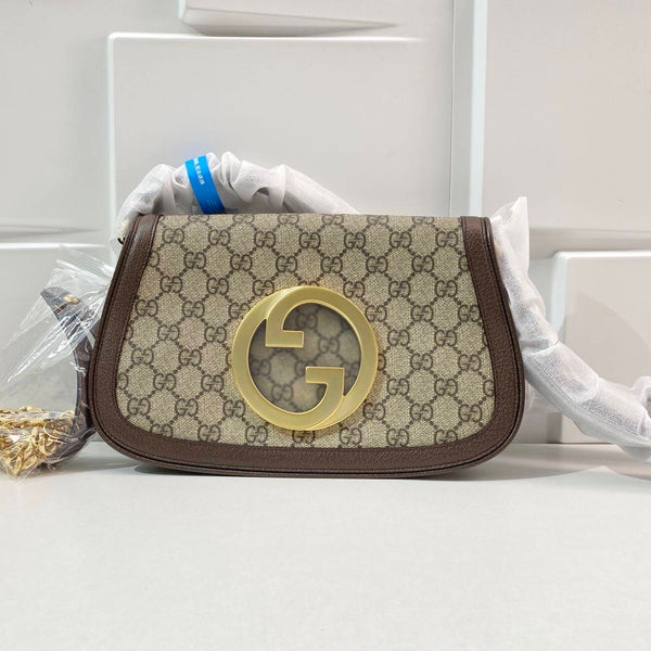 【TikTok Livestream】Gucci/GG Blondie Flap Chain Beige CPU0701