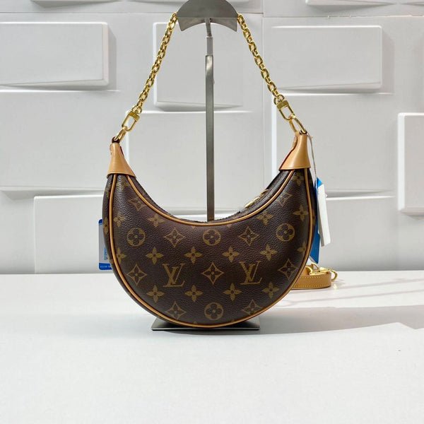 【TikTok Livestream】Louis Vuitton/ LV Loop Chain Hobo Monogram CPU0806