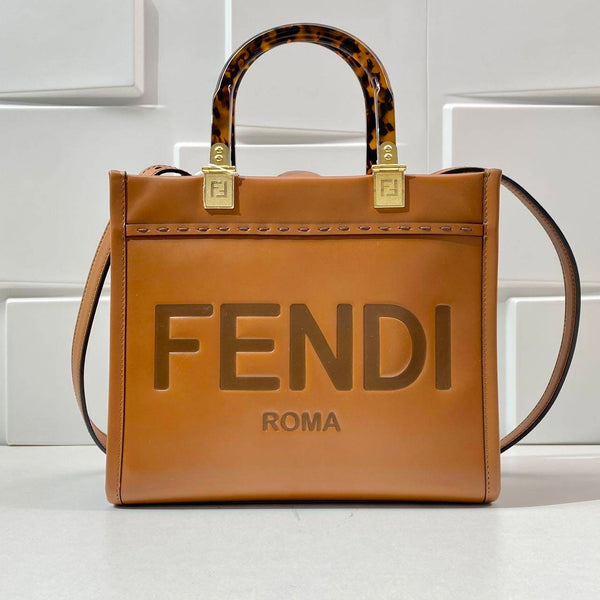 【TikTok Livestream】Fendi Sunshine Small Brown AMG0702