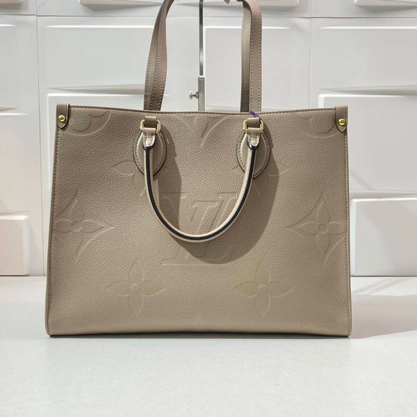【TikTok Livestream】Louis Vuitton/ LV Onthego MM Monogram Giant Tourterelle CPU0629