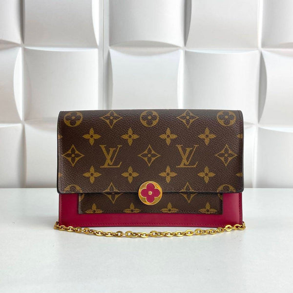 【TikTok Livestream】Louis Vuitton/ LV Flore WOC Flap Monogram CPU0701