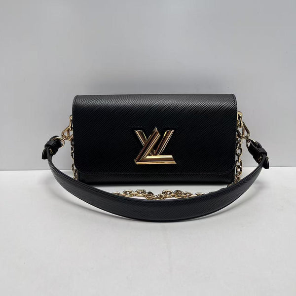 【TikTok Livestream】Louis Vuitton/ LV Twist Black Gold Epi East West