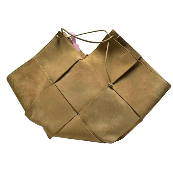【TikTok Livestream】Saint Laurent/YSL Maxi Intrecciato Tote Beige CPU0719