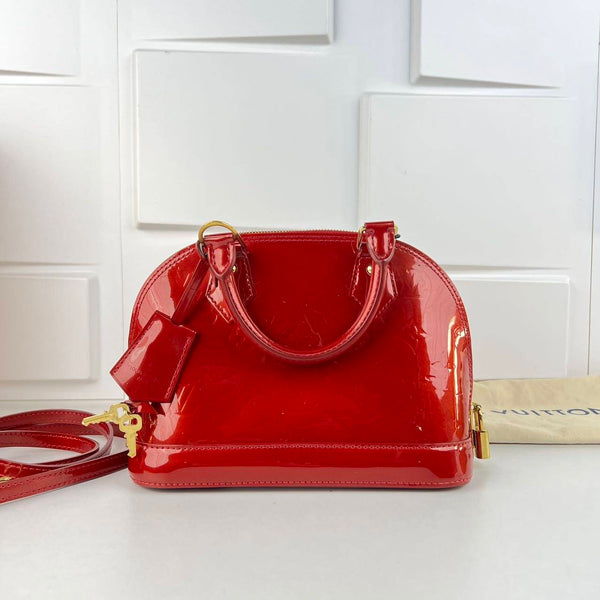 【TikTok Livestream】Louis Vuitton/ LV Alma BB Red CPU0518