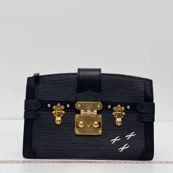 【TikTok Livestream】Louis Vuitton/ LV Pochette Trunk Black CPU0626